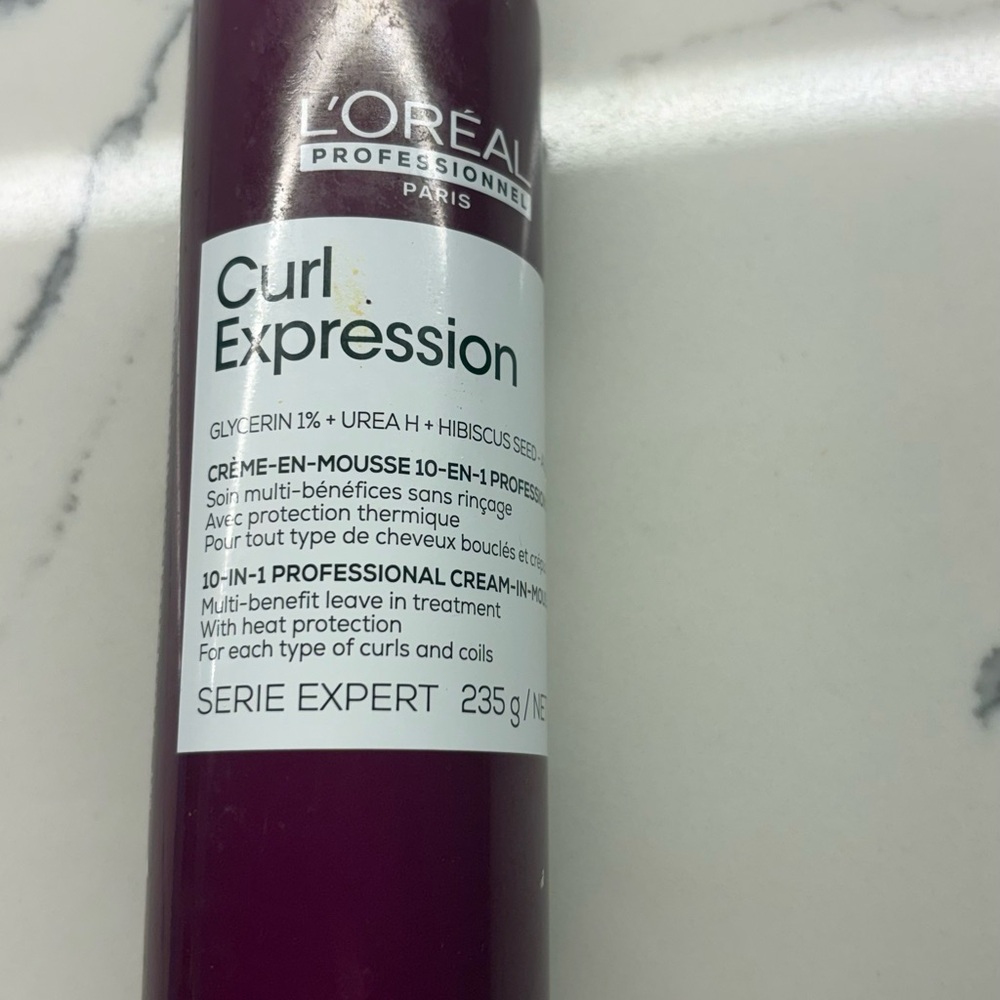 L'Oreal Curl Expression 10-in-1 professional mouse, curl expression